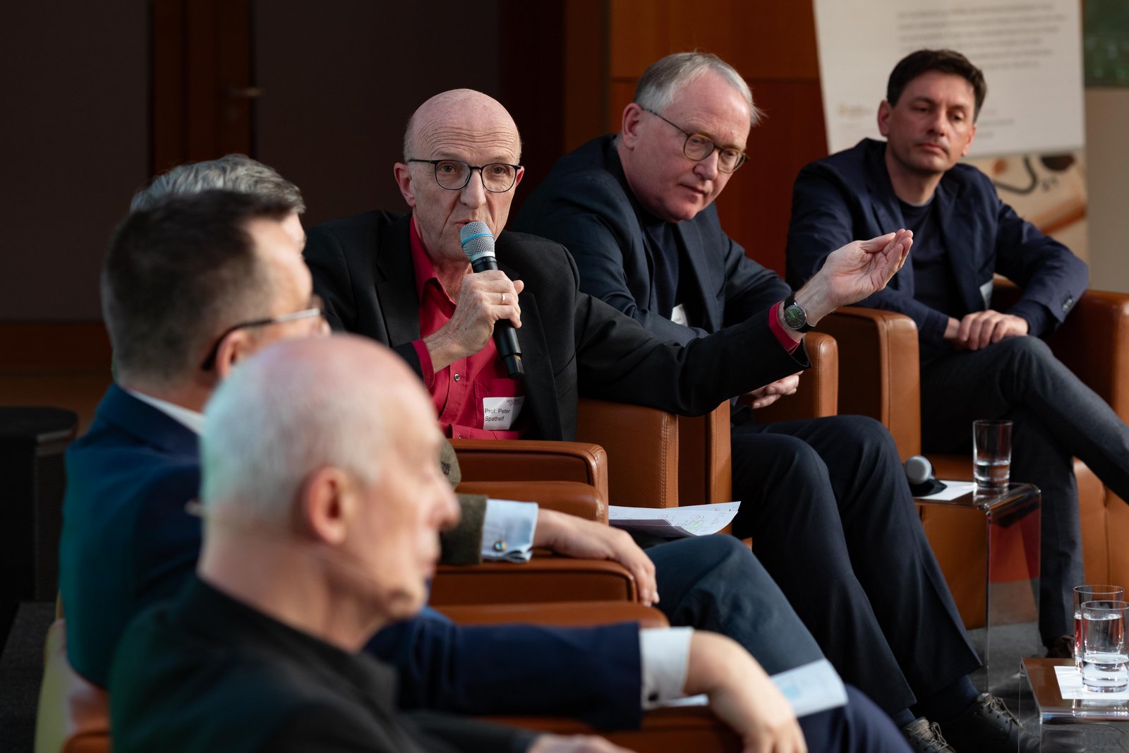 Prof. Schellnhuber, Dr. Rappold, Prof. Spathelf, Mindrup, Selbert